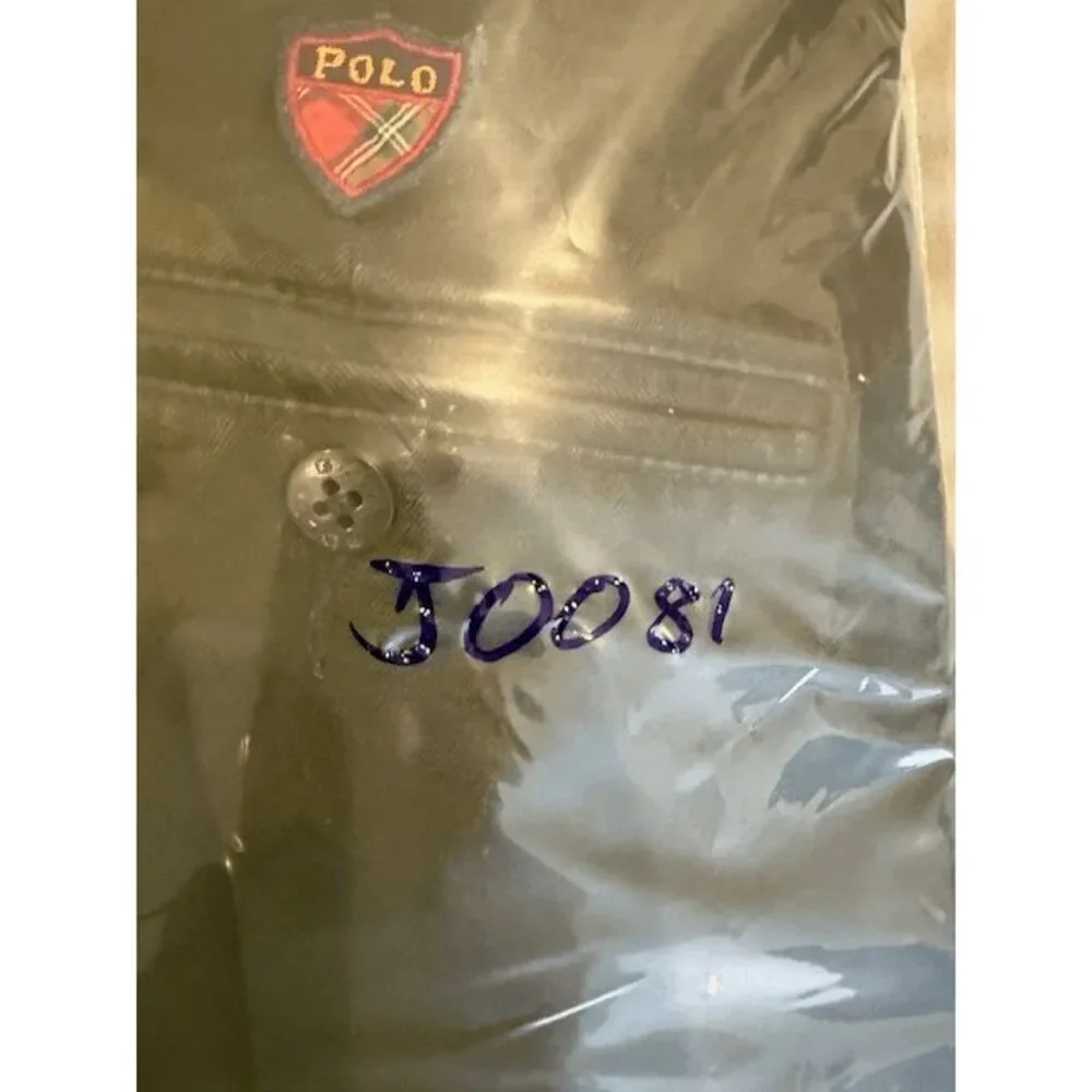 Polo Ralph Lauren Polo Golf‎ Trousers (Vintage Pleated) Black 38x31